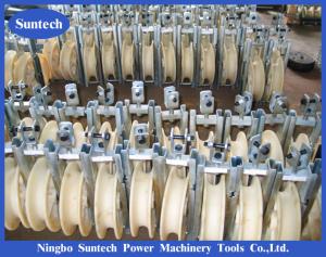 China Transmission Stringing Equipment and Accessories Conductor Stringing Blocks factory
