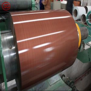 wood color prepainted Steel Coil