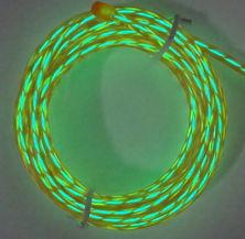 China 2.3mm flexible chasing el wire,el chasing wire factory