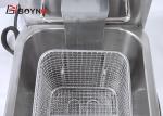 2.86kw Commercial Kitchen Cooking Equipment 4 Liter Single Tank Fryer