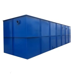 China AAO MBR Domestic Sewage Treatment Plant With PLC Control factory