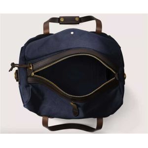 Blue Wheeled Canvas Rolling Duffel Bags Mens