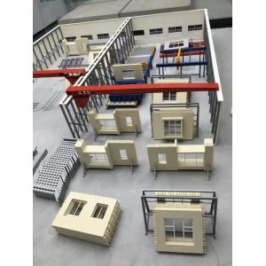 Prefabricated Building Scale Models 1:150 Construction Site Model Architecture