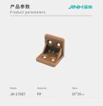 16mm OEM Versatile Plastic Corner Brackets Flexibility For Panel Furniture