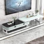 Odorless Metal Frame TV Cabinet Easy Storage MDF Living Room Furniture TV Stand