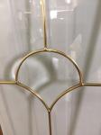 Custom Tempered Beveled Glass Panels , Hollow Clear Beveled Glass Panels