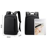 Men's 15.6 Inch Waterproof work laptop rucksack Backpack with Nylon Lining Daily