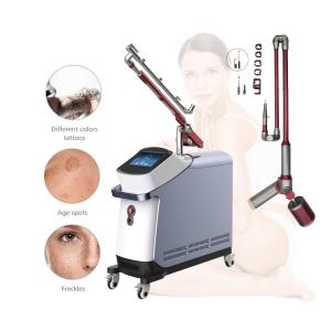 China 1064nm 532nm Laser Machine Pigment Removal Sun Spots Laser Treatment Device factory