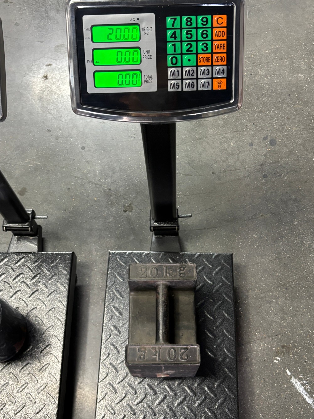 Industrial Waterproof Electronic Digital Scale 150-500KG Bench Weighing Steel Platform 0.1g Accuracy LCD Display OEM ODM