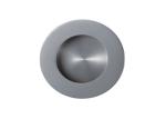 Round stainless steel hidden cupboard furniture handle recessed concealed flush