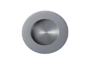 China Round stainless steel hidden cupboard furniture handle recessed concealed flush pull handle factory