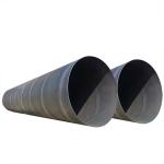 Plastic Pipe Cap SSAW ASTM A252 Standard Piling Pipes Spiral Steel 20 22 24 28