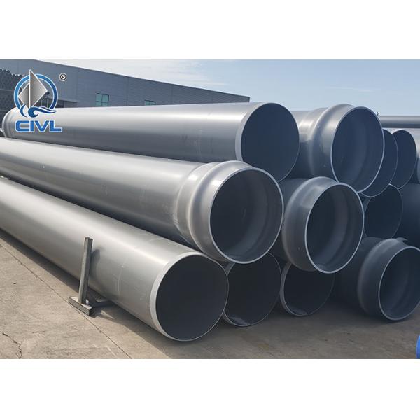 China Environmental Protection Water Supply Pipe PVC U Pipe DN50 DN90 factory