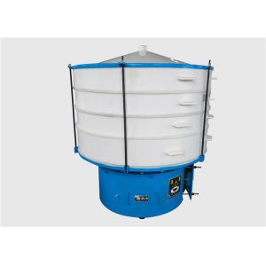 PP Plastic Material Ultrasonic Sieving Machine Anti Corrosion Round Separator