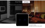 ABS Glass Touch Dimmer Tuya Smart Switch Smart Life APP Control