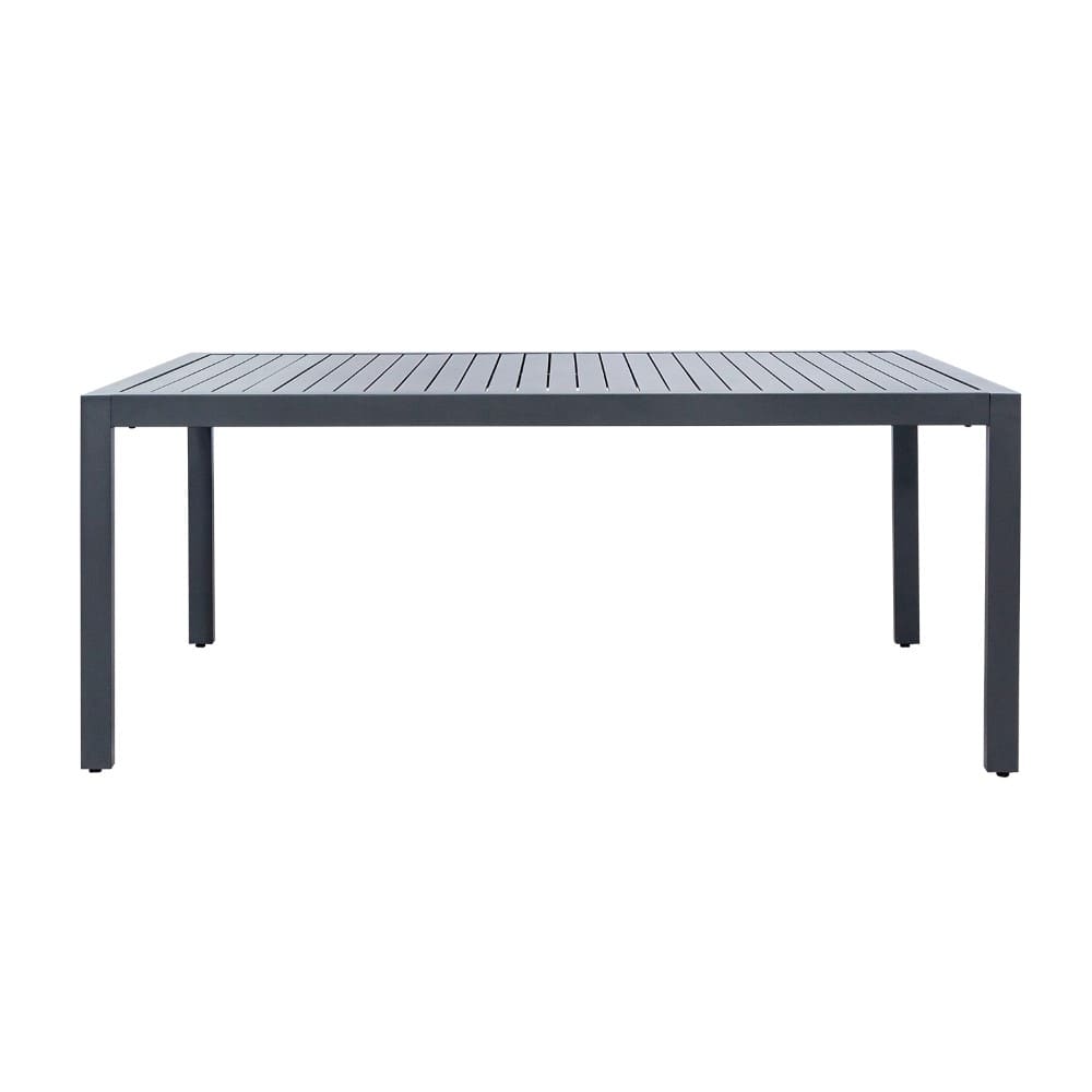 Mail Packing Included AJUNION Aluminum Metal Outdoor Dining Furniture Set for 6 Seating