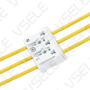 China Electrical Push In Lighting Terminal Block Connector Press Allocate on sale