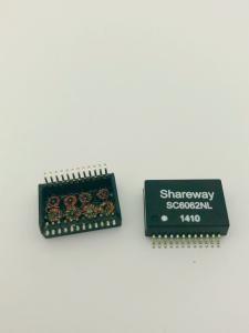 China 4 Channel 100W PoE Ethernet Transformer IEEE 802.3bt 74902201222 factory