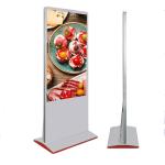 55 inch floor standing lcd advertising player android digital advertising