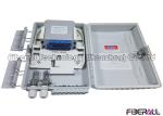 Waterproof Plastic FDB For Fiber Optic PLC Splitter 1x16 LGX Box Type , Outdoor