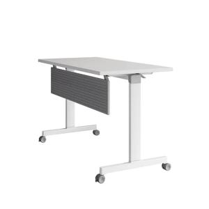 China Durable Office Meeting Desk Foldable White Conference Room Table factory