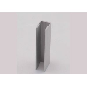 6063 T5 Mill Finish Extruded Aluminum Channels Preciously Cutting ISO9001