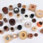 1in Natural Wooden Lid Perfume Wooden Cap Cover Customized Size Natural Wooden