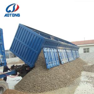 China 30 Ton Semi Trailer Tipper with Fuwa Axle The Ultimate Gravel Hauling Machine factory