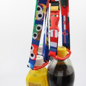 China Tag: adjustable Water Bottle Neck Lanyard | Bottle Holder Lanyard With Clip | Bottle Holder Lanyard For Travel factory