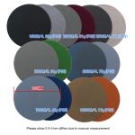 6 Inch Aluminum Oxide Flocking Hook And Loop Sandpaper Sheets For Polishing