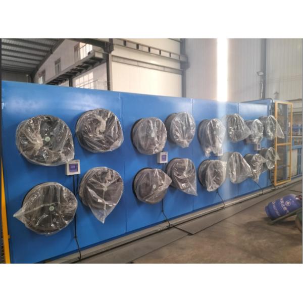 Energy Efficient Automation Rubber Batch Cooling Machine For Continuous Batch