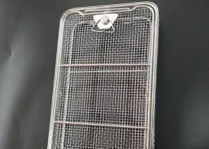 China 304 Medical Sterilizing 6mm Stainless Steel Mesh Basket factory