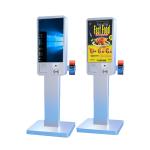Foodservice Interactive Digital Kiosk 15.6in Touch Screen Interactive Kiosk