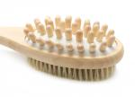 Long Handle Bath Shower Brush Double Sided Dry Remove Cells Spa Massage