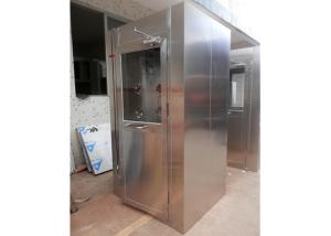 China Industrial 3 Person Stainless Steel Air Shower For Bio - Pharmaceutical Plant factory