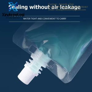 China Customized Printed Hair Mask Shampoo Laminated Plastic Stand Up Pouch With Spout on sale