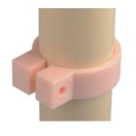 28mm Dia Plastic Tube Connectors JY-A014 ABS Plastic Pipe Clamp