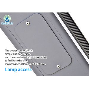 IP65 Waterproof Solar Powered LED Street Lights 60W for Outdoor Courtyard