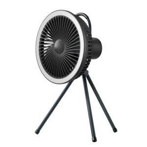 China 7800mAh Battery Portable Camping Fan USB Rechargeable Tripod Stand Fan factory