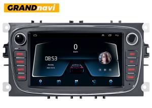 China DSP Carplay Car Android Stereo Android 10 GPS 2 Din 7 Inch Autoradio For Ford Focus S-Max factory