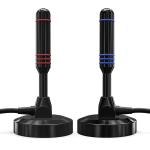 28dBi Gain ABS Bio Log Periodic Indoor Antenna for Set Top Box TV Signal
