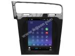 9.7'' Tesla Vertical Screen For VW Volkswagen Golf VII GOLF 7 MK7 GTI R 2012