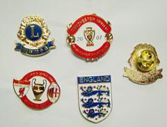Metal pin, lapel pin, football pin, emblem, enamel badge, printing badge,