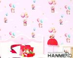 Chinese Wallcovering Wholesaler Cartoon Design PVC Wallpaper Kids Bedroom Decor