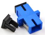ABS Plastic Fiber Optic Faceplate , Indoor 2C Sc Fiber Wall Plate