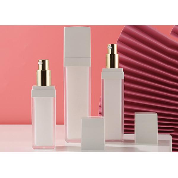 50g 50ml PMMA Empty Face Cream Containers Double Wall Cream Jar