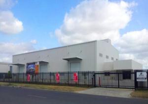 China Light Prefab Warehouse Buildings With Office Building / Small Prefab Metal Sheds factory