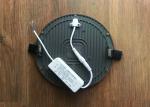 18W LED Round Flat Panel Light 80RA 4000K 80LM / W For Parks , Parking Lots