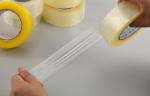 90mic Shipping Sealing Transparent Bopp Packing Adhesive Tape Tightly Wound