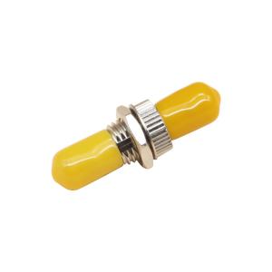 China ST Sleeve Metal Housing ST - ST Fiber Optic Adapter Simplex Optical Fiber Coupler factory